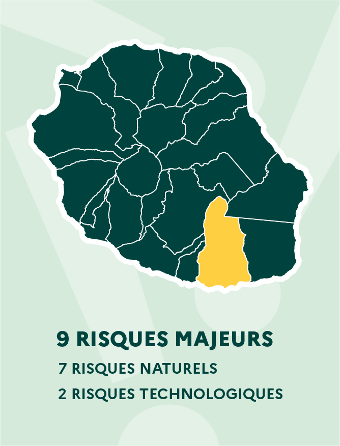 Saint-Joseph : 9 risques majeurs dont 7 risques naturels et 2 risques technologiques