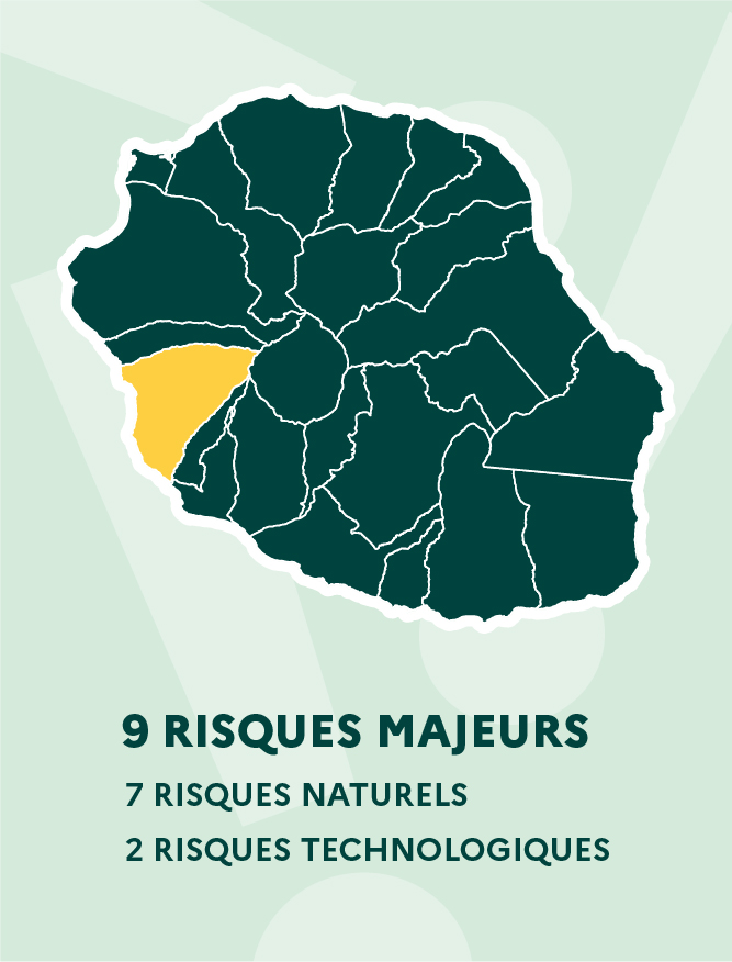 Saint-Leu : 9 risques majeurs dont 7 risques naturels et 2 risques technologiques