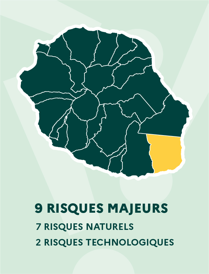 Saint-Philippe : 9 risques majeurs dont 7 risques naturels et 2 risques technologiques